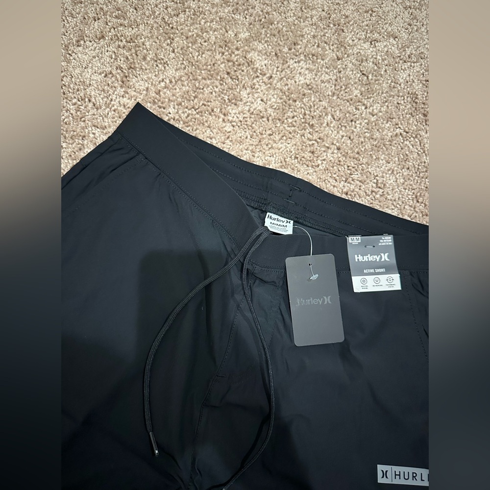 NWT/PACKAGED Hurley Black Shorts (SIZES: Small & Medium) - Picture 10 of 15